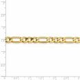 thumbnail image 5 of 14K Yellow Gold chain Figaro 20 in 6.25 mm 6.25mm Flat, 5 of 5