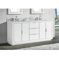thumbnail image 2 of Avanity AUSTEN-V72-WTS Austen 72" Double Free Standing Wood Vanity Cabinet Only - White, 2 of 5