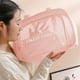 thumbnail image 5 of Neceser para Bolso, Impermeable, para Playa, para Deporte, Gimnasio, Organizador para Cosméticos y Trajes de Baño, 36 X 25 X 15 Cm, Verde, Gris, Rosa y Beige. 1 Neceser de Viaje., 5 of 6