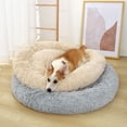 thumbnail image 5 of Soft Plush Cushion Washable Pet Bed Calm Self Warming Square, 5 of 5