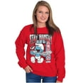 thumbnail image 4 of The Smurfs Cool Kanji Stay Hungry Sweatshirt for Men or Women Brisco Brands M, 4 of 6