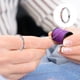 thumbnail image 5 of 1 anillo de pareja, anillo de moda, elegante anillo para el dedo, exquisita joyería para el dedo., 5 of 6