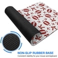 thumbnail image 6 of Long Mouse Pads for Desk,Football and Ribbon Shapes Pattern Desk Mats on Top Of Desks, Desk Mouse Pad Extra Large with 3mm Non-Slip Base and Stitched Edge for Gaming,Office,Work,Home 47.3"x23.6", 6 of 6