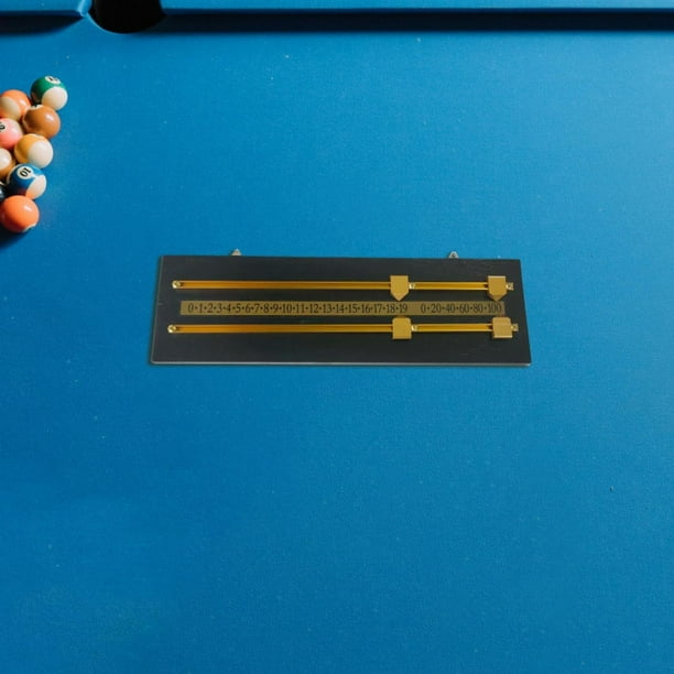 Tablero de puntuación para billar, tablero de puntuación para mesa de billar, juego de mesa, accesorios de billar para jugadores profesionales. negro