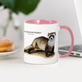 thumbnail image 4 of CafePress - Black Footed Ferret Mug - 11 oz Ceramic Mug - Novelty Coffee Tea Cup, 4 of 6