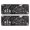 Black Halloween Letter, variant on Kitchen Rugs Sets Of 2,Black Halloween Skull Book Pattern Anti Fatigue Kitchen Mat Rugs Non Slip Washable,Decorative Kitchen Floor Mats for Kitchen,Sink,Laundry,17"x47" 17"x47"