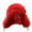 Red, variant on Duoif Trapper Hat Winter Hats for Men Faux Trapper Hat with Ear for Skiing Head Circumference Winter Hats for Women Black