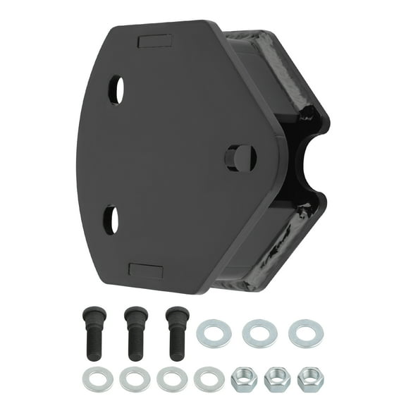 BFO CNC Steel Spare Tire Carrier Spacer Kit For Jeep Wrangler JK TJ YJ 1987-2018