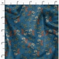 thumbnail image 2 of Soimoi Blue Fabric - By the Yard - 54 Inch Wide - Florals Print Fabric - Elegant and Timeless Patterns for Fashion and Home Decor Printed Fabric, 2 of 6