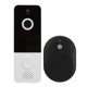 thumbnail image 2 of Timbre visual inalámbrico WiFi de alta definición con aplicación móvil, intercomunicador de voz con monitoreo remoto, timbre antirrobo, 2 of 15