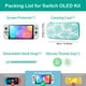 thumbnail image 2 of Funda de transporte para Nintendo Switch OLED, funda protectora rígida, bolsa de almacenamiento. Los accesorios incluyen protector de pantalla, agarres para los pulgares y correa para la muñeca, 2 of 6