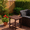 Brown, variant on 2-Tier Square Corner HDPE Side Table, 210 lbs Upper Weight Capacity Weatherproof Patio Storage Table for Garden, Balcony & Living Room