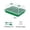Cultivation Tools D017, variant on Seed Starter Tray Kit, 48 Cell Seedling Germination Tray with Humidity Dome and Base for Indoor Greenhouse Gardening, Reusable Plant Grow Box Set D017