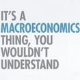 thumbnail image 2 of CafePress - Macroeconomics Thing Body Suit - Baby Light Bodysuit, Size Newborn - 24 Months, 2 of 4