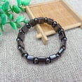 thumbnail image 4 of RSAMD 4 Pcs Hematite Therapy Bracelet Energy Magnet Beaded Stress Relieving Bracelets, 4 of 4