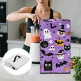 thumbnail image 5 of ZIATUBLES Cat Bat Ghost Pumpkin Moon Printed Juicer Processor Dust Cover Stain Resistant Halloween Kitchen Appliance Protective Case Washable Counter Decor Accessories, 8 "W x 8 "D x 17 "H, 5 of 7