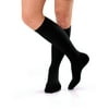 Jobst for Men Ribbed 15-20 Knee High Compression Socks Black Large Tall