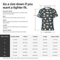 thumbnail image 4 of Naloa Cartoon Animals Men's T-Shirt Sport T-shirt Men's Basic Tee Casual Men's Shirt, Round Neck, Short Sleeves - 3X-Large, 4 of 5