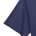 thumbnail image 5 of FRSASU Short Sleeve Polo Shirts for Men Casual Lapel Collar Pullover Tee Shirt Loose Fit Half Button Down T-Shirts Navy, 5 of 9