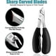 thumbnail image 2 of Professional Podiatrist Toe Nail Clippers - Thick & Ingrown Toe Nail Clippers for Men & Seniors - Super Sharp Curved Blades - Pedicure Cutters, 2 of 2