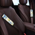 thumbnail image 3 of Chririnla Seat Belt Pad Fast Installation One-Second Magic Tape Installation Seat Belt Shoulder Pad, Reduce Impact Force Comfortable Compatible with Auto SUV, 3 of 8