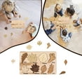thumbnail image 4 of Multi-shape Leaf Puzzle  Children‘s Educational Wooden Leaf Puzzle  Stem Toy, 4 of 6