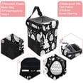 thumbnail image 2 of Easter Foldable Car Trash Can with Lid, Leak-Proof Mini Trash Can, Hanging Storage Bag - Car Trash Bin for Clean and Organized Rides, 2 of 6