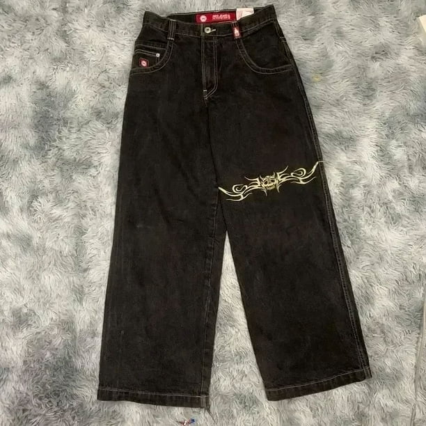 JNCO Jeans New Harajuku Hip Hop Retro Skull Graphic