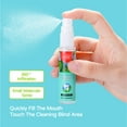 thumbnail image 4 of Spray de aliento oral, ingredientes de menta de menta de spray bucales de larga duración duradera de 20 ml para citas, 4 of 7