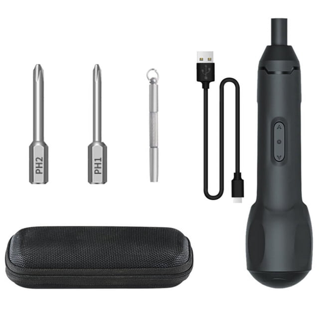 Destornillador Eléctrico Manual y Automático, Destornillador Hexagonal, Herramienta Recargable para Reparación de Teléfonos Móviles.