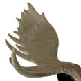thumbnail image 5 of Zeckos Rustic Moose Head Bust Wall Sculpture 20x23in Brown Cabin Lodge Decor, 5 of 6