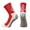 Red, variant on Football Grip Socks Anti-Slip Sports Socks Moisture Wicking Athletic Performance Socks - Low Profile Multiple Color Options(Light Blue)