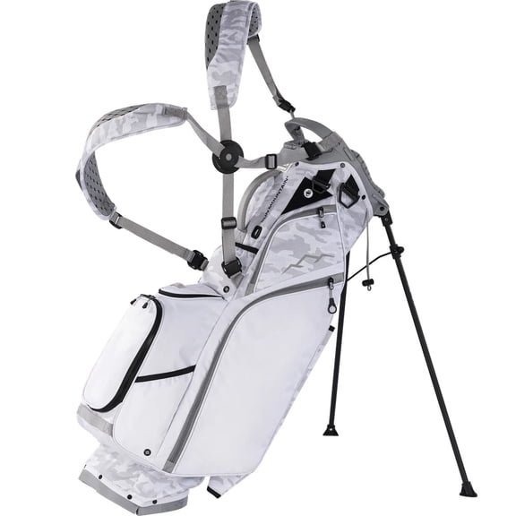 Sun Mountain Golf Eclipse 3.5 Stand Bag Snow Camo/White