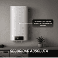 thumbnail image 4 of Nuur - Calentador de Agua Electrico 220V con Tanque de 100 Litros (Modo iECO Aprende tus Habitos y Ahorra Energia), Boiler Electrico, Panel de Control Digital, Alta y Baja Presion - CALEC100LTDIG, 4 of 8