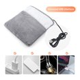 thumbnail image 5 of Electric Foot Heating Pad Washable Household Foot Warming Soft Plush Detachable Foot Warmer Heater ,Easy to Operate, 5 of 5