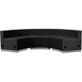 thumbnail image 4 of Flash Furniture Hercules Alon 3 Piece Reception Seating in Black, 4 of 6