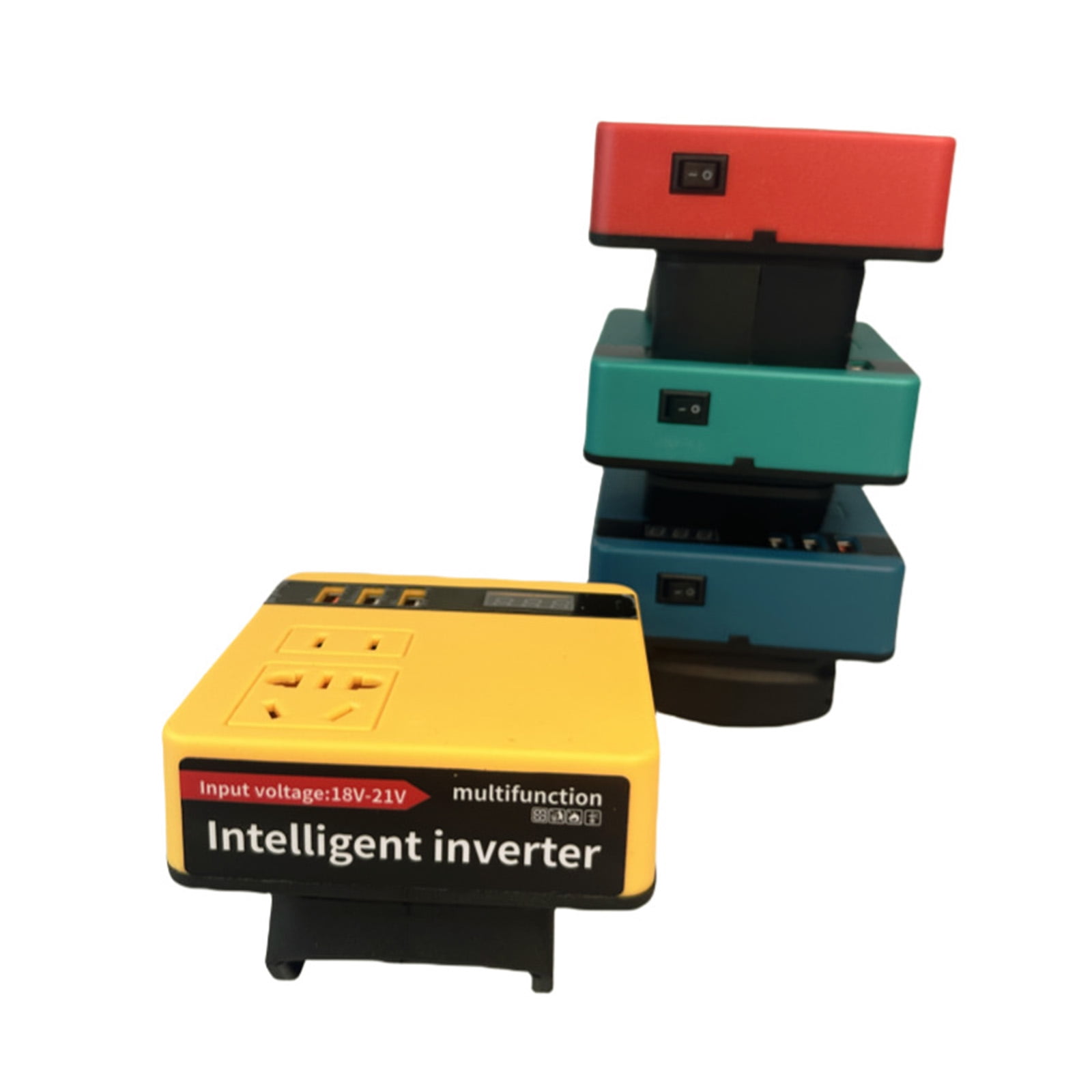 Easy Carry Power Inverters Small Power Station Generator Multifunction Charges Adapter for Converts for Travel & Home