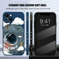 thumbnail image 2 of Compatible with iPhone Case,Cute Cartoon Astronauts Bumper Camera Lens Protection Shockproof Cover Phone Case (Mint,iPhone 13 Pro), 2 of 7
