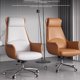 thumbnail image 5 of New Single Sofa Study Boss Chair Rotation Comfort Floor Designer Business Mobile Boss Chair Lounge Office Bedroom Furniture My Lux Decor Round, 5 of 21