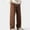 Coffee, variant on Men's Pants Pants For Men Casual Fashion Thickened Warmth Sport Pocket Solid Color Elastic Waist Long Pants Mens Work Pants