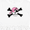 thumbnail image 4 of Inktastic Pink Pirate Skull Girls Toddler Dress, 4 of 5