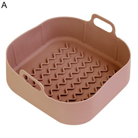 

Papaba Air Fryers Pan Anti-scald Non-stick Useful Comfortable Grip Air Fryers Basket