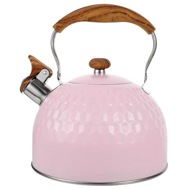 Stainless Steel Whistling Kettle Metal Pot Sounding Kettle Pot Hot Water Pot for Kitchen