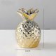 thumbnail image 1 of Ceramic Pineapple Piggy Bank Money Saving Box Creative Gold Pineapple Ananas Decoration Nordic Home Desktop Craft Ornament, 1 of 4