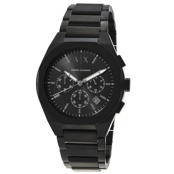 Armani Exchange Rafael Chronograph Quartz Black Dial Men's Watch AX4183