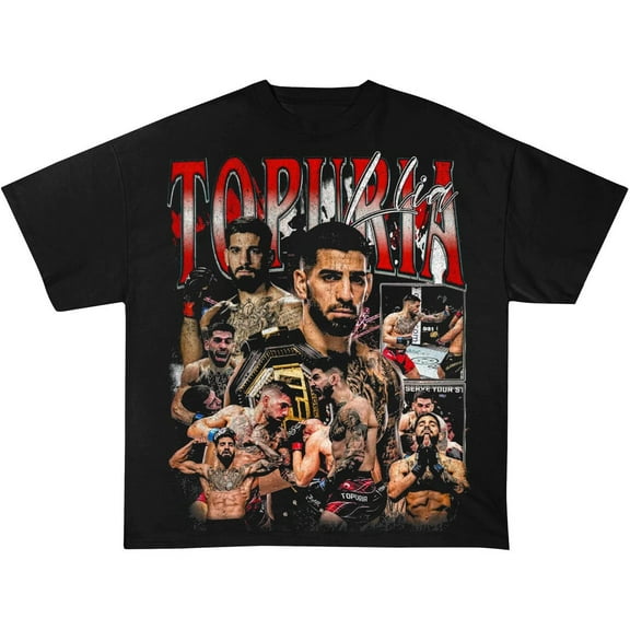 Ilia Topuria Shirt, Professional Fighter Spanish Georgia El Matador Retro Vintage T-shirt