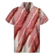 thumbnail image 4 of Camisas de playa hawaianas de verano para hombre, camisa con botones y estampado divertido de carne en 3D para hombre, camiseta informal de manga corta, ropa, 4 of 5