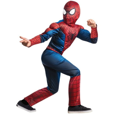 Marvel  Amazing Spider-man 2 Deluxe Costume, Child Small 4-6