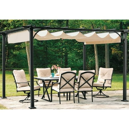 Sunjoy Replacement Canopy for Summer House Pergola ...