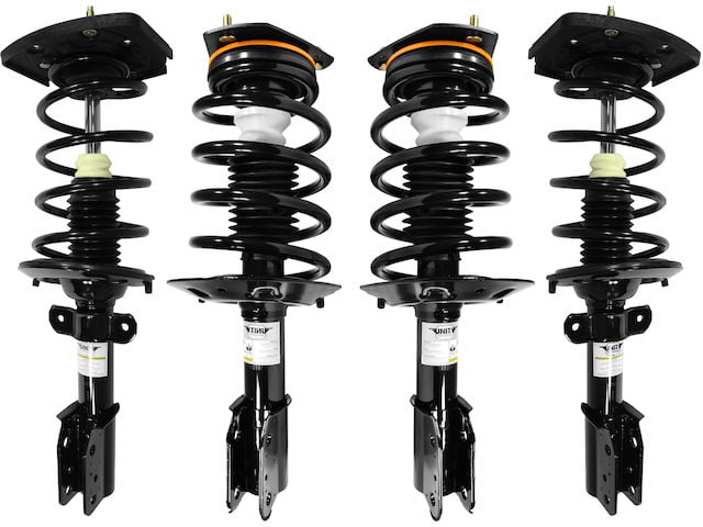 Shoxtec Front Pair Complete Strut Assembly Shock Absorber Coil Spring Kit 2 Fits 00 01 02 03 04 05 06 07 2008 2009 2010 2011 2012 2013 Chevrolet Impala; 1998 1999 2000 2001 2002 Oldsmobile Intrigue 
